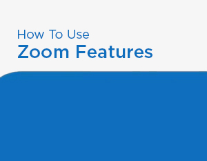 How To Use Zoom Features
