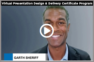 Virtual Presentation Design & Delivery Video link and Image