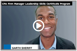 CPA Firm Manager Leadership Skills Video and Image link
